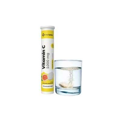 medipron Vitamin C 1000 mg červený pomeranč 20 šumivých tablet – Hledejceny.cz