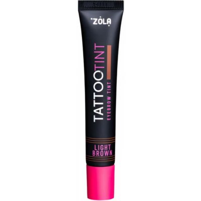 Zola tattoo tint barva na řasy a obočí Light Brown 15 ml – Sleviste.cz