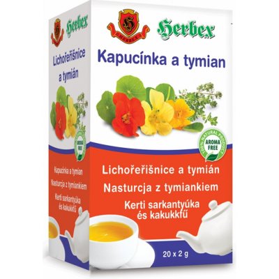 Herbex Lichořeřišnice a tymián 20 x 2 g – Zbozi.Blesk.cz