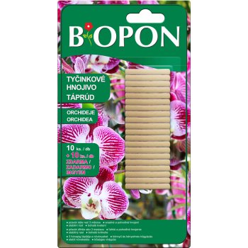 Biopon hnojivové tyčinky na Orchidea 10 ks