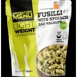 Adventure Menu Lightweight Fusilli se špenátem a vlašskými ořechy VEGAN 400 g – Hledejceny.cz