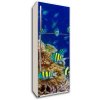 Tapety WEBLUX Samolepka na lednici fólie colorful wide underwater coral reef panorama banner background with many fishes turtle and marine life / Unterwasser Korallenriff breit 80 x 200 cm