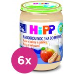 Hipp Bio na dobrou noc s keksy a jablky 6 x 190 g – Zbozi.Blesk.cz