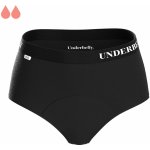Underbelly menstruační kalhotky CLASSI černá černá z mikromodalu Pro slabší dny menstruace – Zboží Dáma