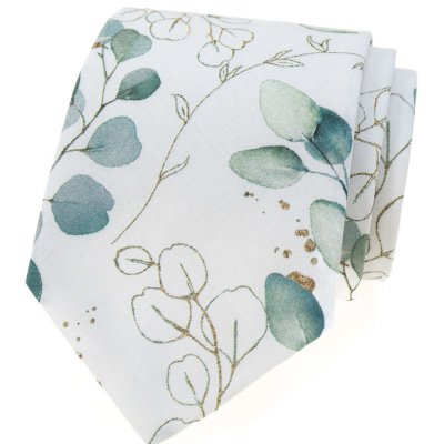 Avantgard Kravata Lux 561-51062 bílá/eukalyptová – Zboží Dáma