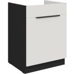 Stolarz-Lempert Kuchyňská skříňka Aria WH-BL - dolní 60 ZL 1S dřezová PREMIUM BOX – Zboží Dáma