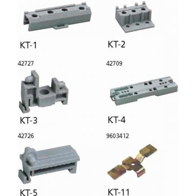 Nosič svorkovnice KL-7…KL-60 na lištu horizontální /EATON KT-3/ 275445 – Zbozi.Blesk.cz