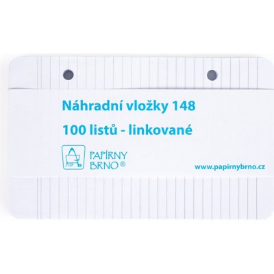 Karis náhradní vložka do bloku A6 linka 100 listů – Zboží Živě
