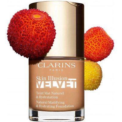 Clarins Skin Illusion Velvet Tekutý make-up s matným finišem s vyživujícím účinkem 112C 30 ml – Zboží Dáma