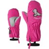 Dětské rukavice Ziener Le Zoo Minis Dětské zimní rukavice pop pink