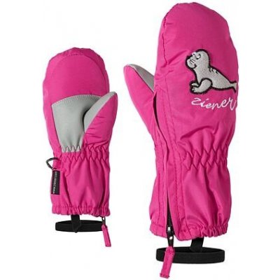 Ziener Le Zoo Minis Dětské zimní rukavice pop pink