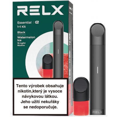 RELX Essential Sarter Kit 350 mAh Černá meloun 1 ks – Hledejceny.cz