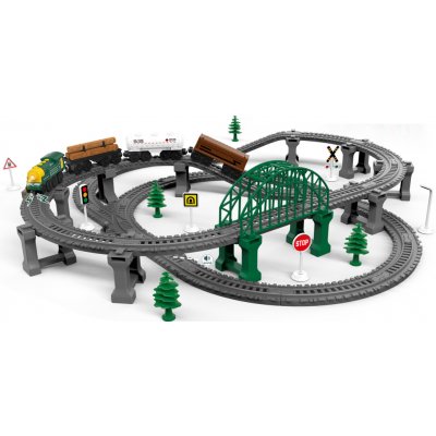 Wiky Vehicles Vlak trať se zvukovými efekty 77x76x16 cm – Hledejceny.cz