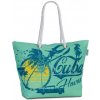 Taška  Fabrizio Letní taška na pláž CUBA HAVANA 50334-9900 zelená