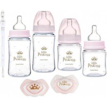 Canpol Babies novorozenecká sada Royal Baby Little Princess růžová