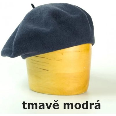 Karpet dámský baret vlněný tmavě modrý – Hledejceny.cz