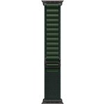 Apple Watch 49mm tmavě zelený Alpský tah - M - provedení z černého titanu (MYPR3ZM/A) – Zboží Živě