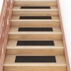 Schody zahrada-XL Samolepící nášlapy na schody obdélníkové 15 ks 76 x 20 cm hnědé
