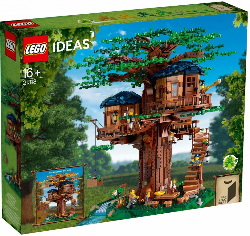 Lego Ideas 21318 Dům na stromě od 3 909 Kč - Heureka.cz