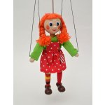 Moravská ústředna Brno Loutka holka copatá 20 cm – Zboží Dáma