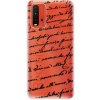 Pouzdro a kryt na mobilní telefon Xiaomi Pouzdro iSaprio - Handwriting 01 - Xiaomi Redmi 9T černé