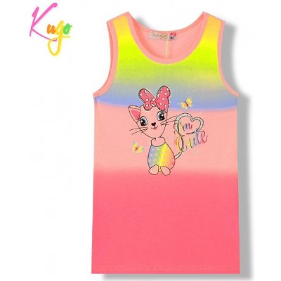 Kugo dívčí tílko PC3815 světlejší růžová – Zboží Dáma