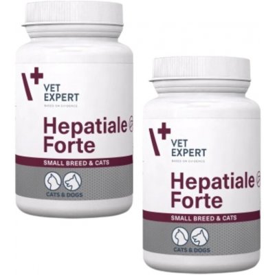 VetExpert Hepatiale Forte Small Breed & Cats 2 x 40 kapslí – Hledejceny.cz