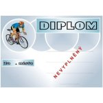 VIZINGR Cyklistika diplom A4 č.12 Cykl.č.12-A4 BEZ TEXTU – Zbozi.Blesk.cz