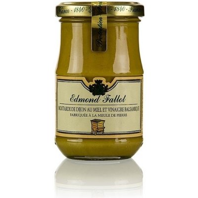 Edmond Fallot Hořčice s medem a octem Balsamico sklo 205 g – Zboží Dáma