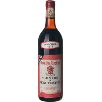 Vecchia Cantina di Montepulciano Vino Nobile di Montepulciano Riserva suché červené 1977 0,75 l (holá láhev) – Hledejceny.cz