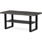 Autronic CT-F4212 GREY 120 x 60 x 55 cm dekor šedý dub / černý lak – Sleviste.cz