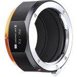 K&F Concept High Precision Lens Adapter Mount PK-FX – Zboží Mobilmania