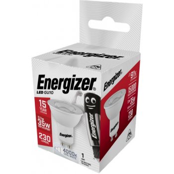 Energizer LED žárovka GU10 3,6W Eq 35W S8822 studená bílá