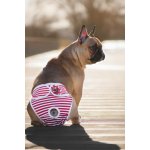 Vsepropejska Marine Hárací kalhotky pro psa Červená slabin 30 40 cm – Hledejceny.cz