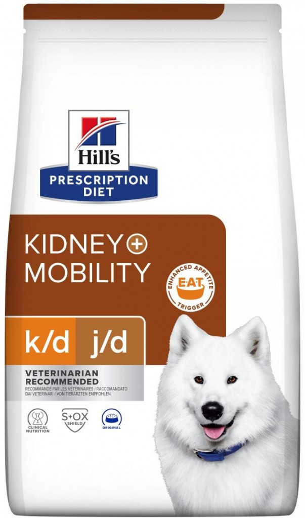 Hill’s Prescription Diet K/D & J/D Kidney & Mobility 4 kg