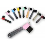 Háček na kopyta Soft s kartáčkem fuchsia černý – Zboží Dáma