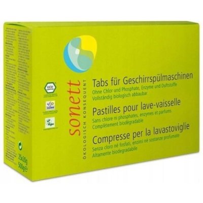 Sonett Ekologické tablety do myčky 1,6 kg 80 tablet – Zboží Mobilmania