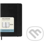 Moleskine A6 měsíční 2024 černý – Hledejceny.cz