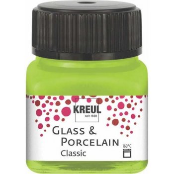 Kreul Barva na sklo a porcelán classic 20 ml MÁJOVÁ ZELENÁ