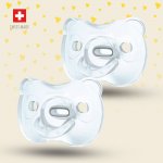 Medela baby Soft silicon dudlík modrá 2ks – Zboží Dáma