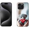 Pouzdro a kryt na mobilní telefon Apple mmCase Gelové iPhone 15 Pro Max - medvídek pro zamilované