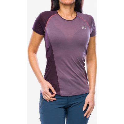 Ortovox Dámské tričko 120 COOL TEC FAST UPWARD TS fialová – Zboží Dáma