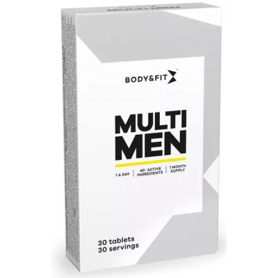 Body & Fit Multi Man 30 kapslí – Hledejceny.cz