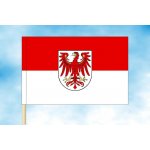 LIBEA, s.r.o. Braniborsko vlajka Rozměr: 150×225 cm, Uchycení: Návlek na žerď – Hledejceny.cz