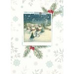 Pohlednice Vánoční vesnička – Zboží Mobilmania