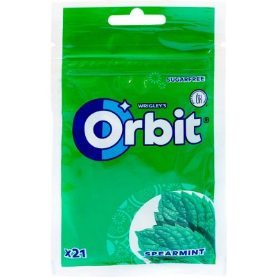 Orbit Žvýkačky Spearmint sáček 29 g – Zboží Dáma