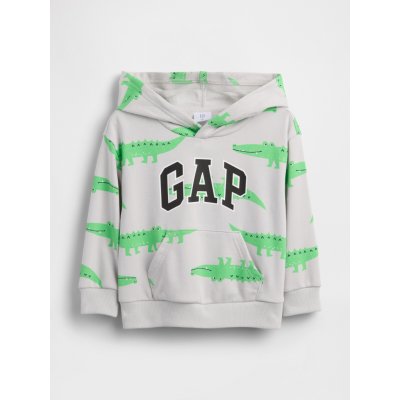 GAP Baby mikina s logem Šedá – Zboží Dáma
