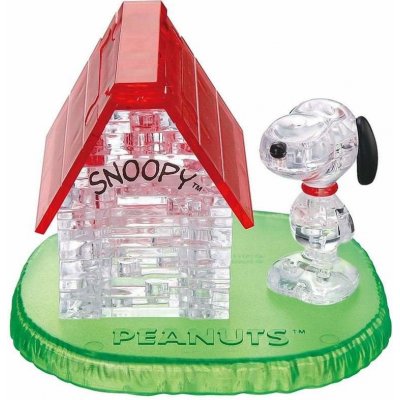 HCM KINZEL 3D Crystal puzzle Snoopy a domek 50 ks – Zboží Mobilmania