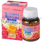 Müllerovi medvídci s vitamín C a příchutí maliny 45 tablet – Zboží Dáma