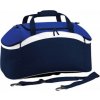 Sportovní taška BagBase sportovní prostorná na zip Holdall 54 l modrá námořní modrá královská bílá 64 x 35 x 31 cm